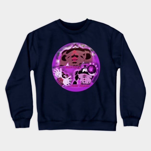 Nug . Toppo . Sacrifice your ideals . Crewneck Sweatshirt by Nug